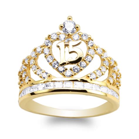 And therefore, it is 75 gold and 25 other metals. . Sweet 15 rings 14k gold